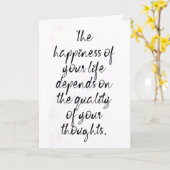 CARTE C'EST POURQUOI JE PENSE "TOUJOURS" À ******* (Fleur jaune)