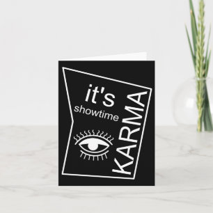 Carte C'est Showtime Karma