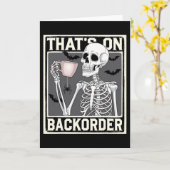 Carte C'est sur Ckorder Pharmacien Tech Squelette C'est  (Fleur jaune)