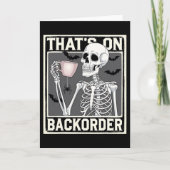 Carte C'est sur Ckorder Technicien en pharmacie squelett (Devant)