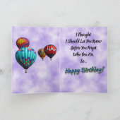 Carte C'est ton anniversaire ! (Intérieur)