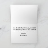 Carte C'est ton anniversaire... (Intérieur)