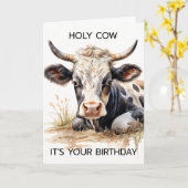 Carte C'est ton anniversaire ! (Fleur jaune)