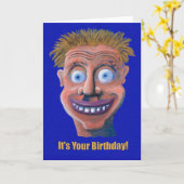 Carte C'est ton anniversaire (Fleur jaune)