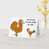 CARTE "C'EST TON ANNIVERSAIRE", DIT-IL. (Fleur jaune)