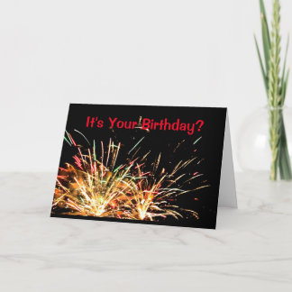 Carte C'est ton anniversaire ? Prends Un Coup !