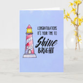 Carte C'est ton temps pour briller de brillantes félicit (Fleur jaune)