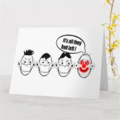 Carte C'est tout ce qu'ils avaient (Fleur jaune)