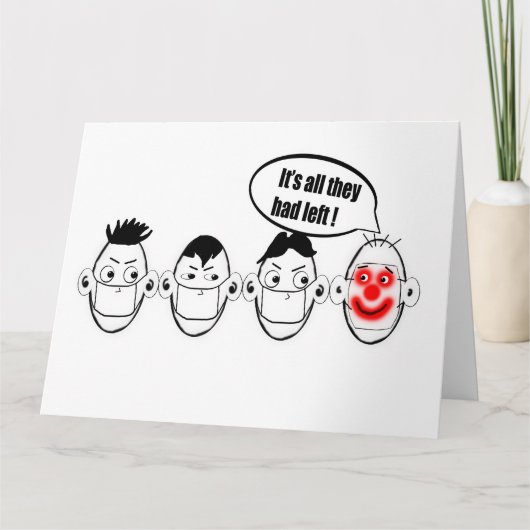 Carte C'est tout ce qu'ils avaient (Devant)