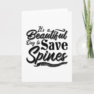 Carte C'est un beau jour Chiropratique Chiropractor