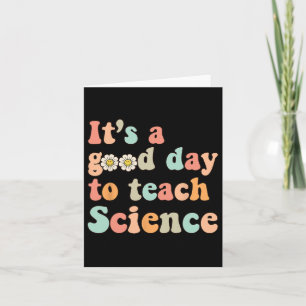 Carte C'Est Un Bon Jour Pour Enseigner La Science La Ter