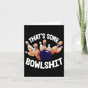 Carte C'est un Bowl Bowling Joueurs de Ball Dix Pin Bowl