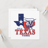 Carte C'est un truc du Texas (Devant/Arrière en situation)