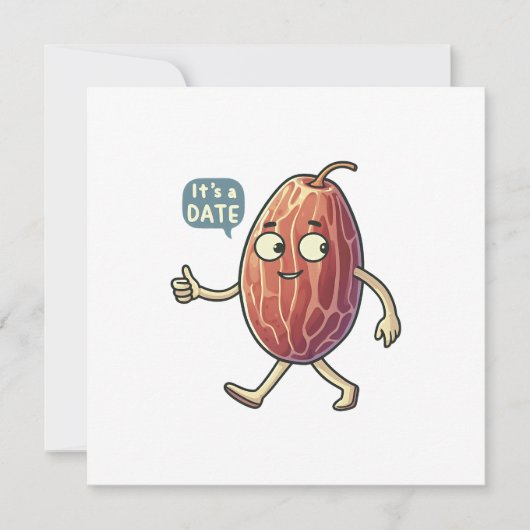 Carte C'est une date (Devant)