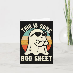 Carte C'Est Une Feuille De Boite Ghost Halloween Costume
