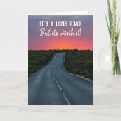 Carte C'est une longue route, mais ça vaut le coup d'all (Devant)