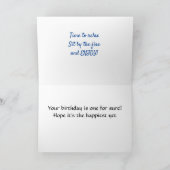 CARTE C'EST VOTRE **ANNIVERSAIRE** PAR JOUR POUR SE RAPP (Intérieur)