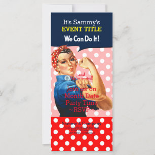 Carte C'est votre offre de Rosie Party personnalisée