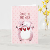 Carte Cet amour (Fleur jaune)