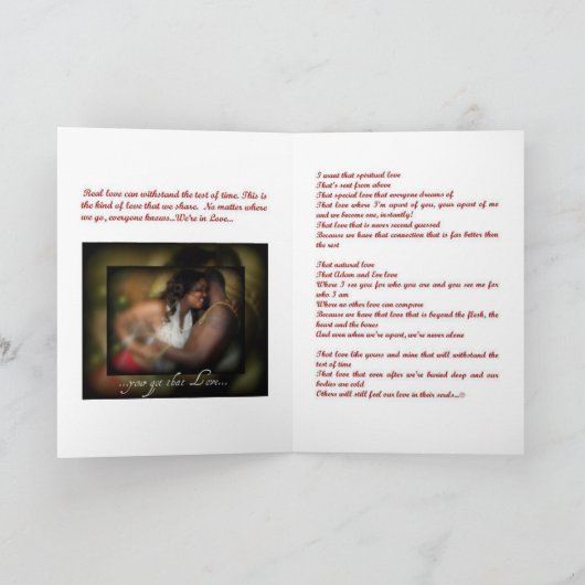 Carte Cet amour (Intérieur)