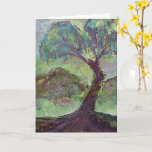 Carte cet arbre, un (Fleur jaune)