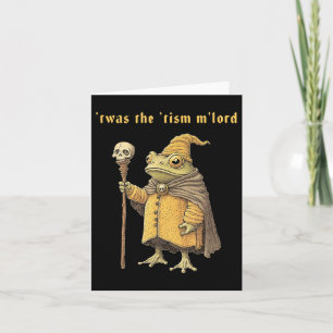 Carte C'Était La Sorcière Autiste De La Grenouille Mlord