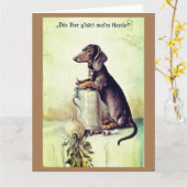 Carte Cette bière appartient à mon maître ! (Fleur jaune)