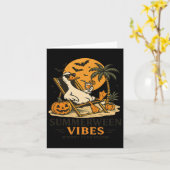 Carte Cette chemise est une feuille de Boo (Fleur jaune)