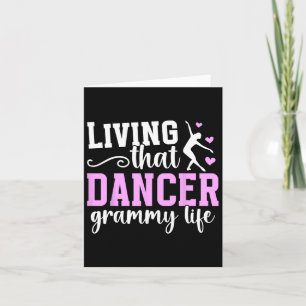Carte Cette Danse Grammy Vie Danser Grammy D'Un Danseur