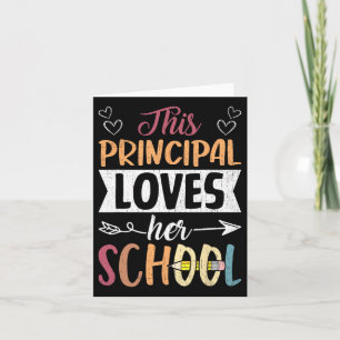 Carte Cette directrice adore son professeur d'école Funn