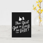 Carte Cette fille a fait sonner la Bell Chemo Grad Breas (Fleur jaune)