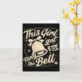 Carte Cette Fille Est Arrivée À Ring La Bell Chemo Grad (Fleur jaune)