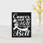 Carte Cette Fille Est Arrivée À Ring La Bell Chemo Grad (Fleur jaune)
