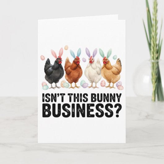 Carte Cette histoire de lapin de Pâques n'est-elle pas d (Devant)
