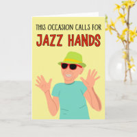 Cette Occasion Appelle des Mains de Jazz Félicitat