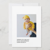 Carte Cette Saison | Deux photos | Joyeux Fêtes (Dos)