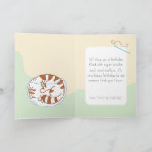 Carte Cette Vie Chat Joyeux "7" Anniversaire Nom Anniver (Intérieur)