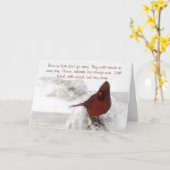 Carte "Ceux que nous aimons ne disparaissent pas" (Fleur jaune)