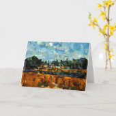 Carte Cezanne - Riverbanks (Fleur jaune)