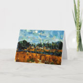 Carte Cezanne - Riverbanks (Devant)