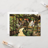 Carte Cezanne - Un tour dans la rue (Devant/Arrière en situation)