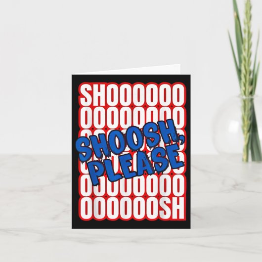 Carte Chad Gable Shoosh S'Il Vous Plaît (Devant)