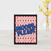Carte Chad Gable Shoosh S'Il Vous Plaît (Fleur jaune)
