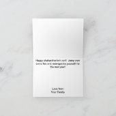 Carte Chaharshanbeh Suri Tambourine Arrière - plan rouge (Intérieur)