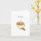 Carte 'Chai là !'carte (Fleur jaune)