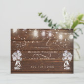 Carte Chaîne de pot Mason rustique éclaire laBrideBarefo (Debout devant)