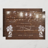 Carte Chaîne de pot Mason rustique éclaire laBrideBarefo (Devant / Derrière)