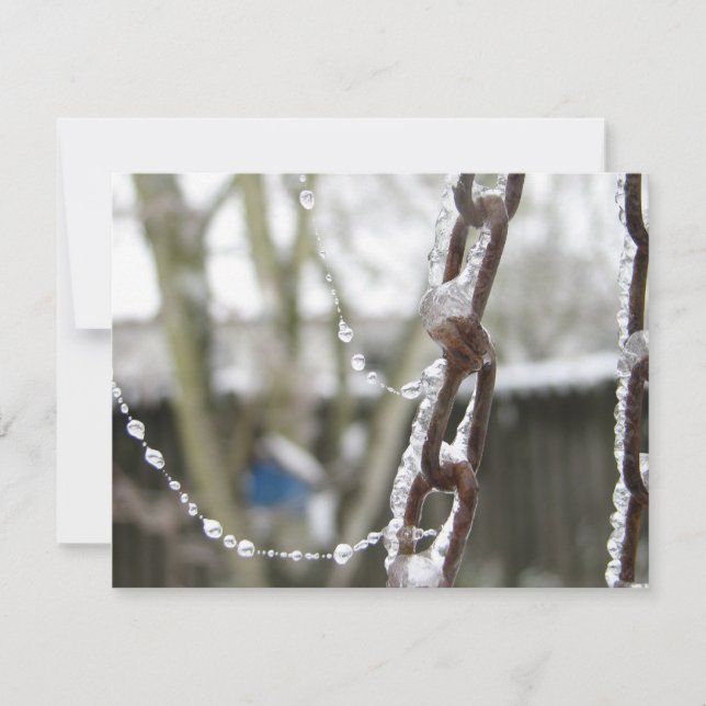 Carte Chaîne et perles (Devant)