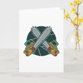 Carte Chainsaws (Fleur jaune)