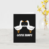 Carte Chair de poule Création de jeu de mots humoristiqu (Fleur jaune)